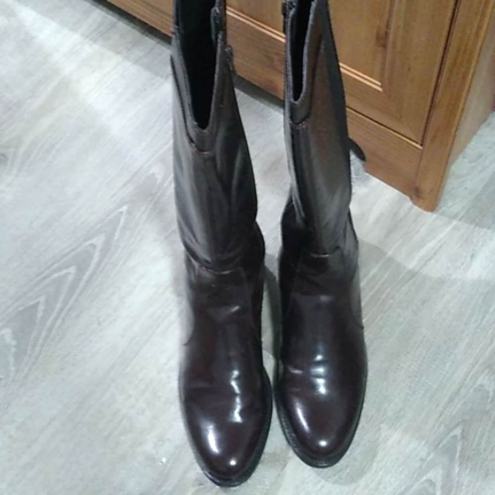Etienne Aigner Bellini Brown riding boots 9.5